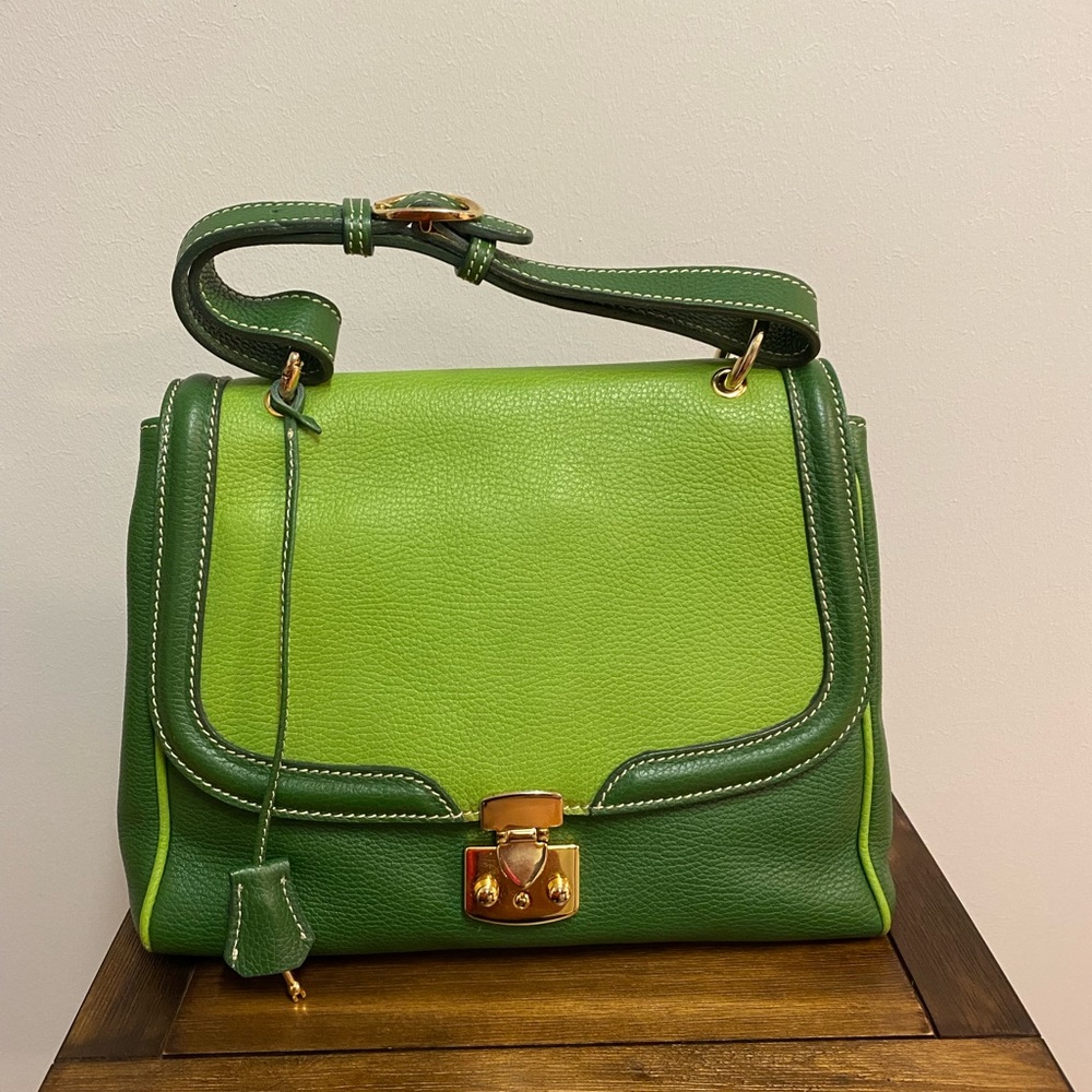 Gorgeous Green Handbag- Italian Leather